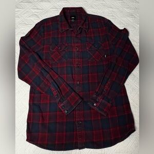 Vans Banfield Flannel Classic Skate Styke -Size Large